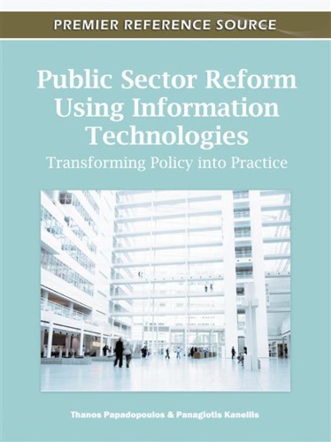 Public Sector Reform Using Information Technologies