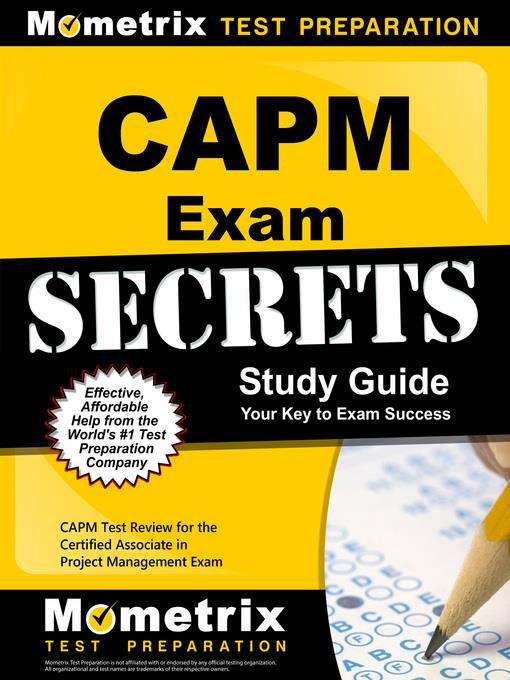 CAPM Exam Secrets Study Guide