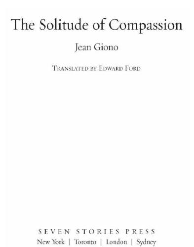 The Solitude of Compassion