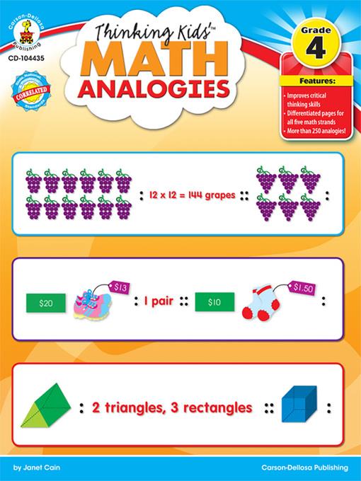 Thinking Kids'™ Math Analogies