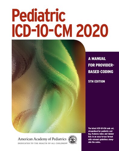 Pediatric ICD-10-CM 2020