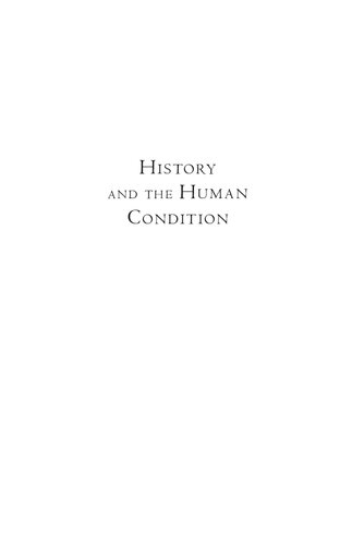 History and the Human Condition