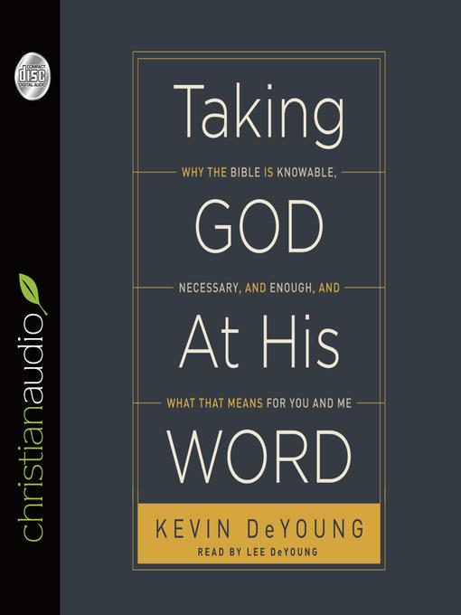 Taking God at His Word