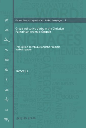 Greek Indicative Verbs in the Christian Palestinian Aramaic Gospels