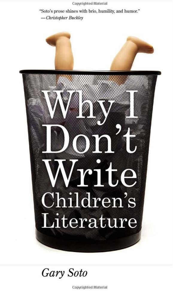 Why I Don't Write Children's Literature