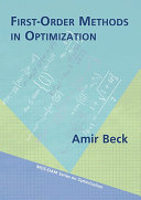 First-Order Methods in Optimization