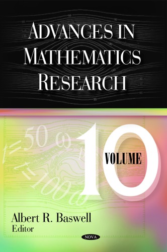 Advances in Mathematics Research