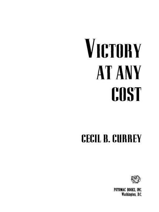 Victory at Any Cost