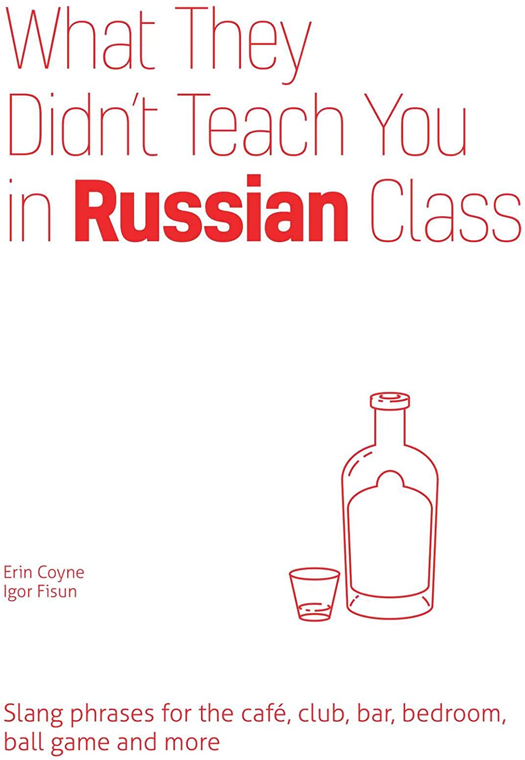 What They Didn't Teach You in Russian Class: Slang Phrases for the Cafe, Club, Bar, Bedroom, Ball Game and More (Dirty Everyday Slang)