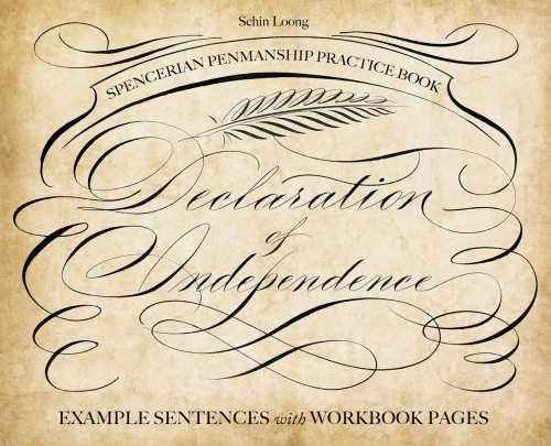 Spencerian Penmanship Practice Book