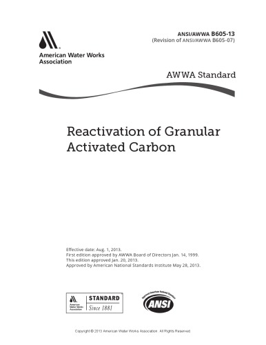 Reactivation of granular activated carbon.