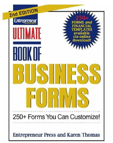 Ultimate Book of Business Forms