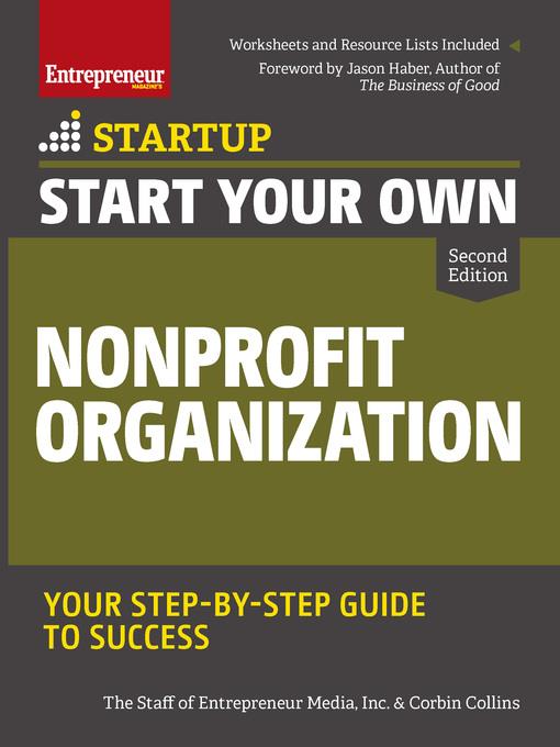 Start Your Own Nonprofit Organization