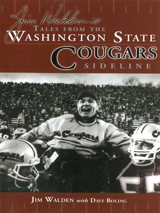 Jim Walden's Tales From the Washington State Cougars Sideline