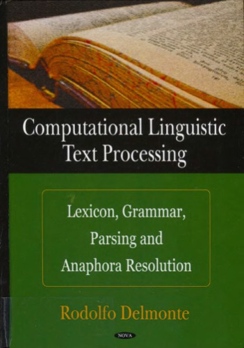 Computational Linguistic Text Processing