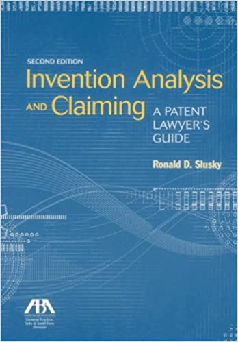 Invention Analysis and Claiming