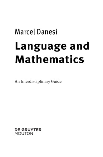 Language and Mathematics