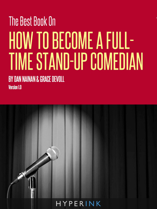 The Best Book on How to Become a Full Time Stand-up Comedian