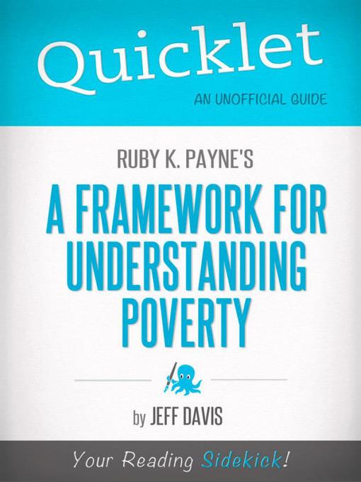 Quicklet on Ruby K. Payne's a Framework for Understanding Poverty