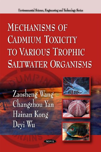 Mechanisms of cadmium toxicity to various trophic saltwater organisms