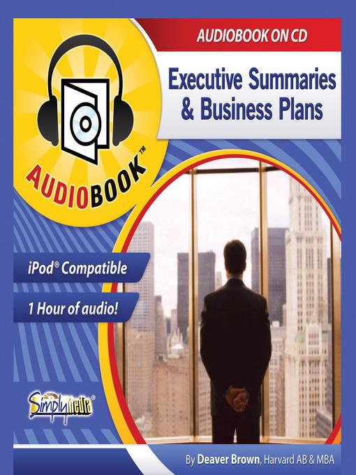 Executive Summaries & Business Plans