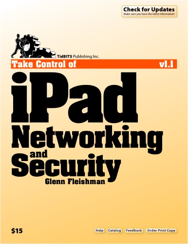 Take control of iPad networking & security : v1.3