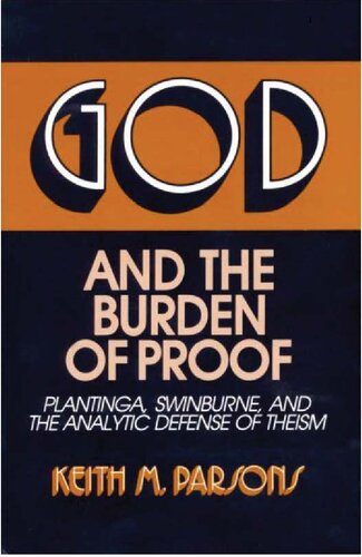 God and the Burden of Proof