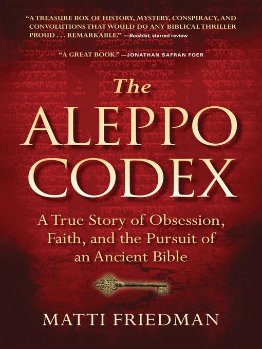 The Aleppo Codex