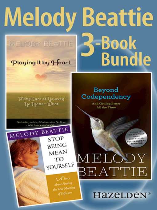 Melody Beattie 3 Title Bundle