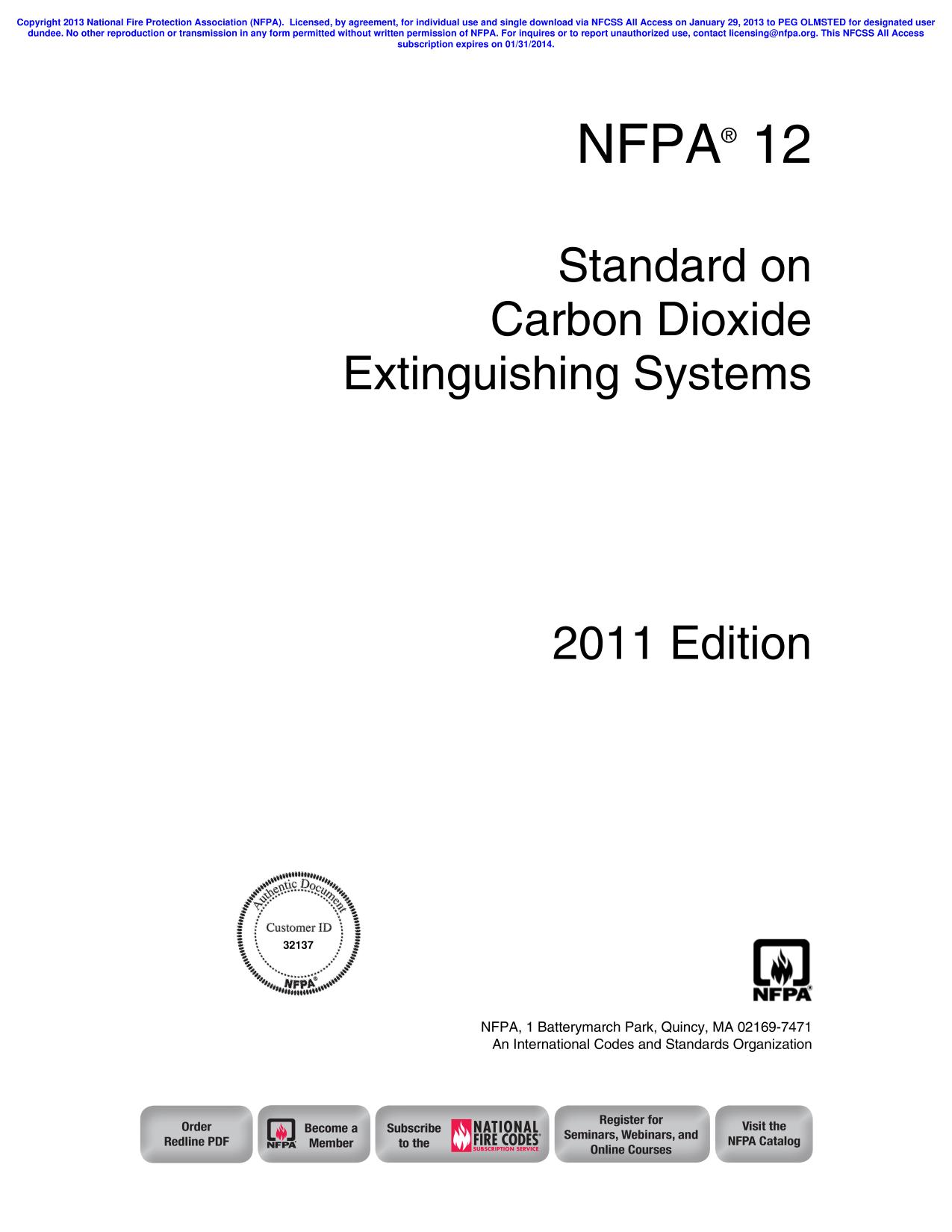 Nfpa 12