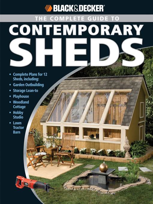 Black & Decker the Complete Guide to Contemporary Sheds