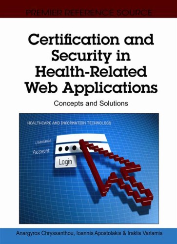 Certification and Security in Health-Related Web Applications