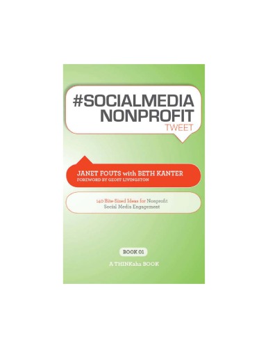 #SOCIALMEDIA NONPROFIT tweet Book01