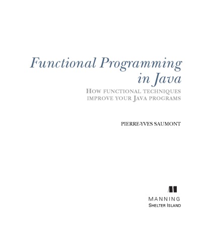 Functional Programming in Java