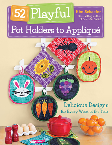 52 Playful Pot Holders to Appliqué