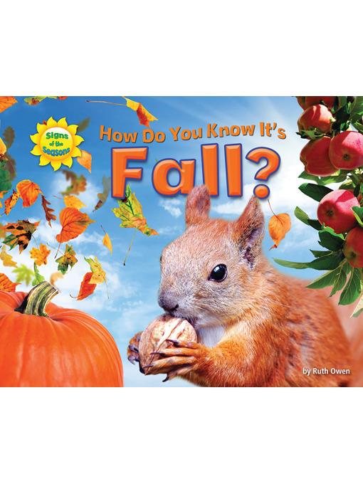 How Do You Know It's Fall?