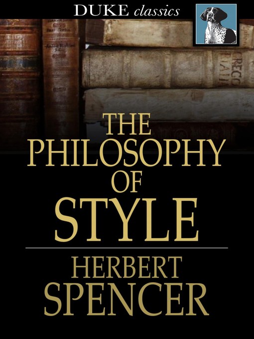 The Philosophy of Style