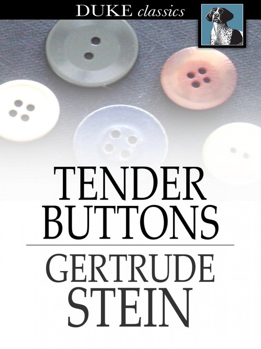 Tender Buttons