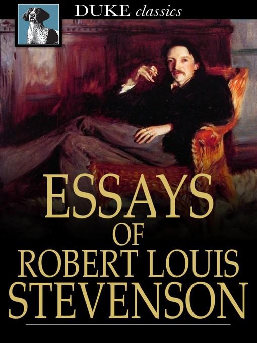 Essays of Robert Louis Stevenson