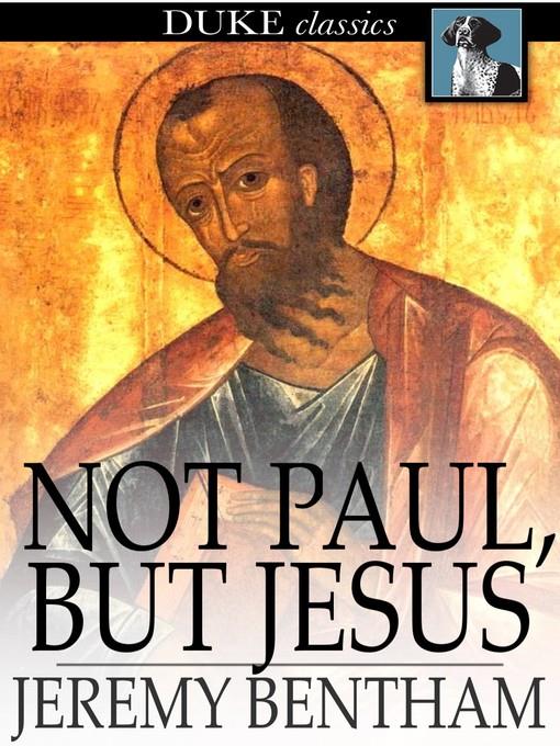 Not Paul, but Jesus
