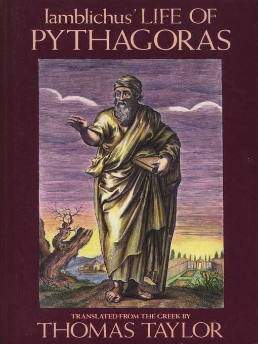 Iamblichus' Life of Pythagoras