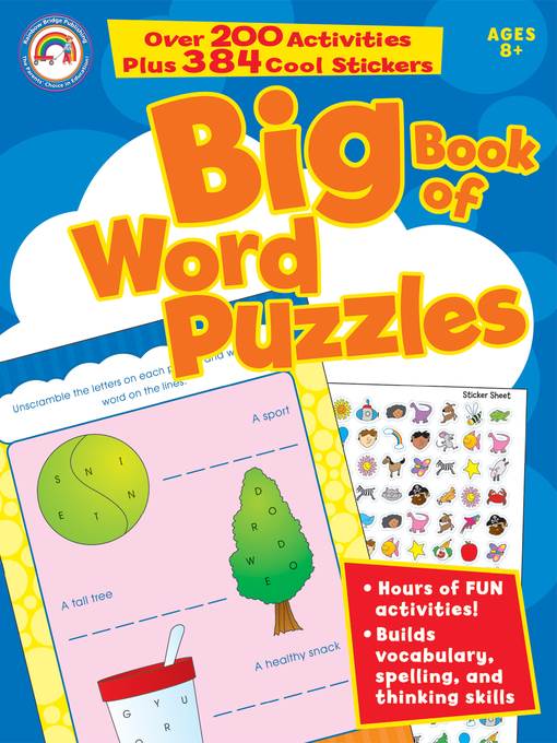 Big Book of Word Puzzles, Grades 3 - 6