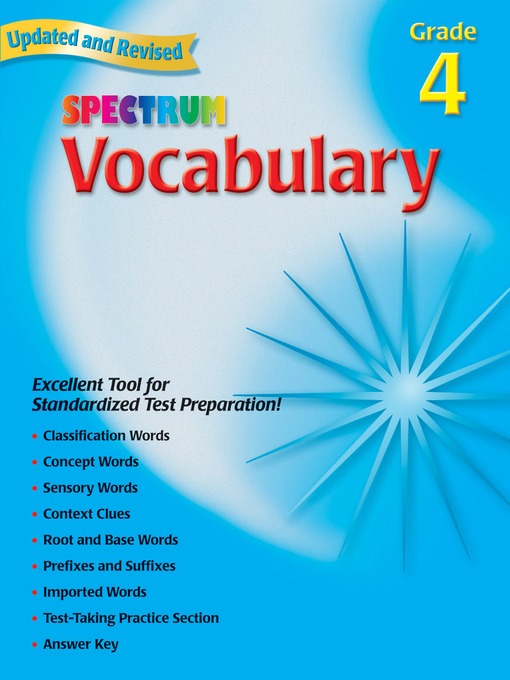 Vocabulary, Grade 4