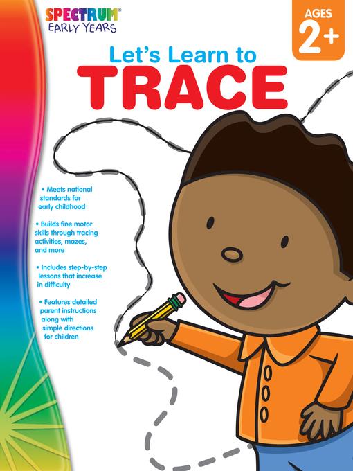 Let's Learn to Trace, Grades Toddler - PK