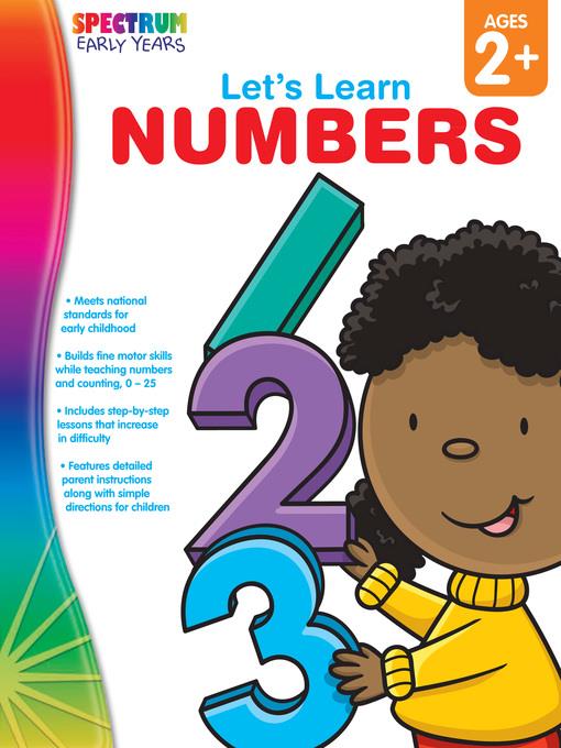 Let's Learn Numbers, Grades Toddler - PK