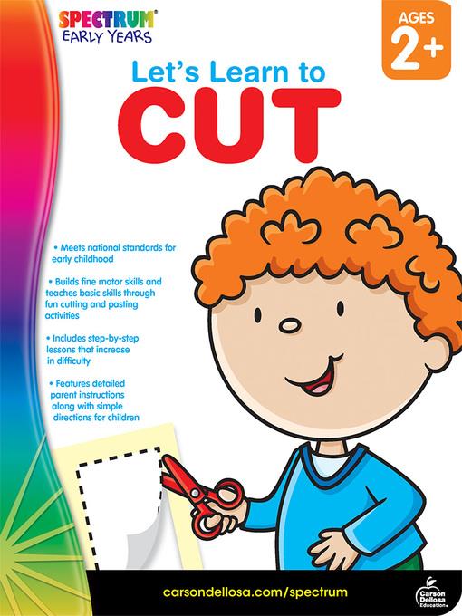 Let's Learn to Cut, Grades Toddler - PK