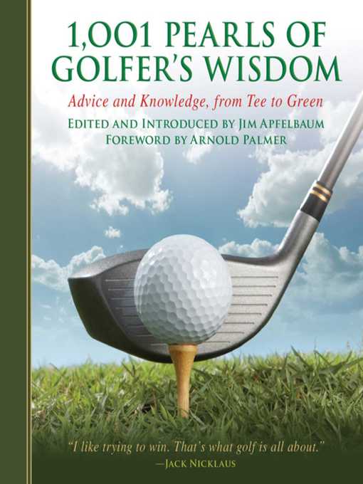 1,001 Pearls of Golfers' Wisdom