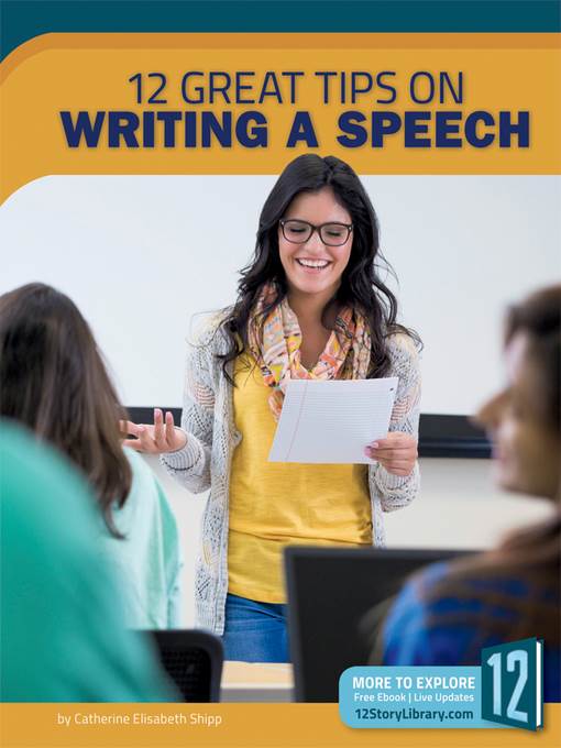 12 Great Tips on Writing a Speech