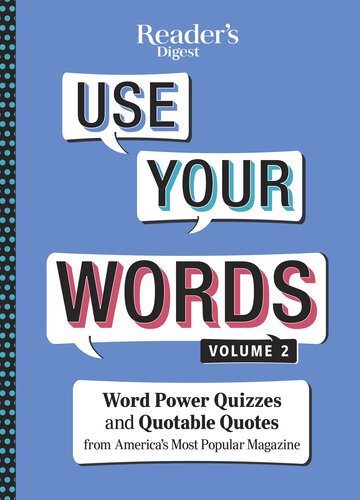 Reader's Digest Use Your Words vol 2