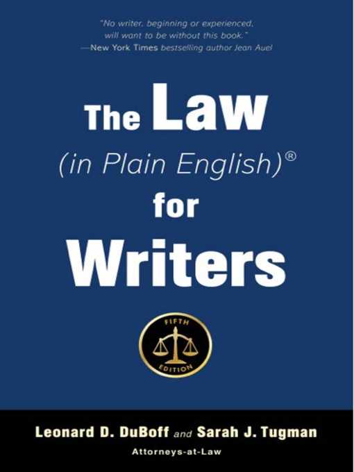 The Law (in Plain English) for Writers ()